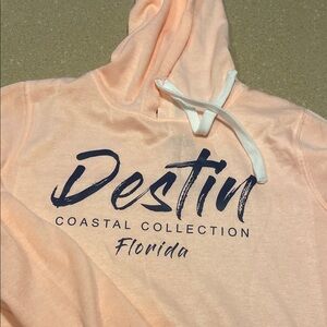 Peach Destin Coastal Collection Hoodie
